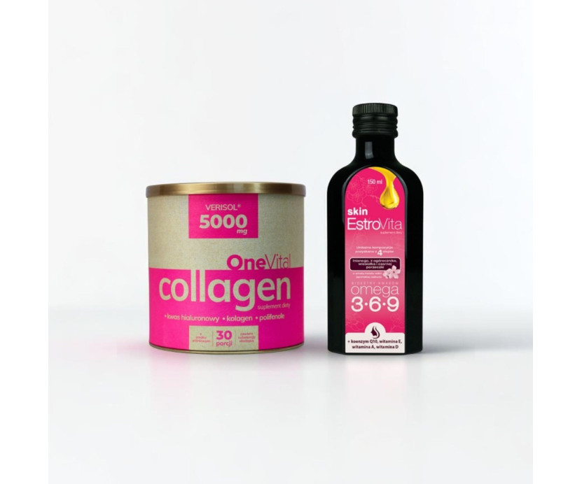 Collagen OneVital + EstroVita Skin Cherry Sakura (150 ml lub 250 ml)